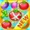 Fruits Garden is a new 3-match FREE game, a very addictive Match 3 Fruits game