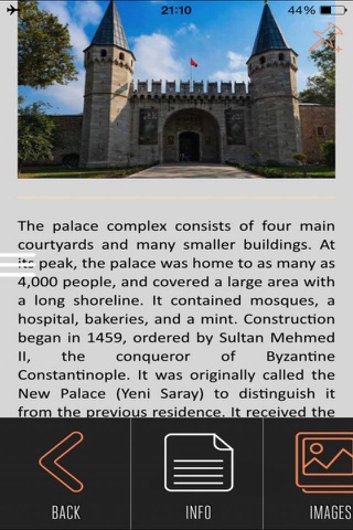 Topkapi Palace Visitor Guide Istanbul Turkey screenshot 3