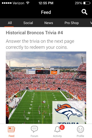 Denver Broncos Orange Herd screenshot 2