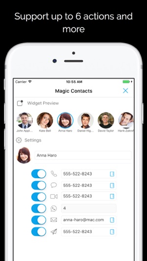 Magic Contacts Pro with Notification Center Widget(圖5)-速報App