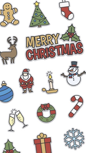 Xmas Stickers - Christmas