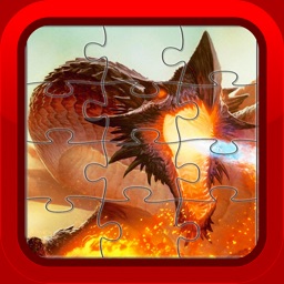 Dragon Jigsaw Puzzles Games for Kids and Toddlers