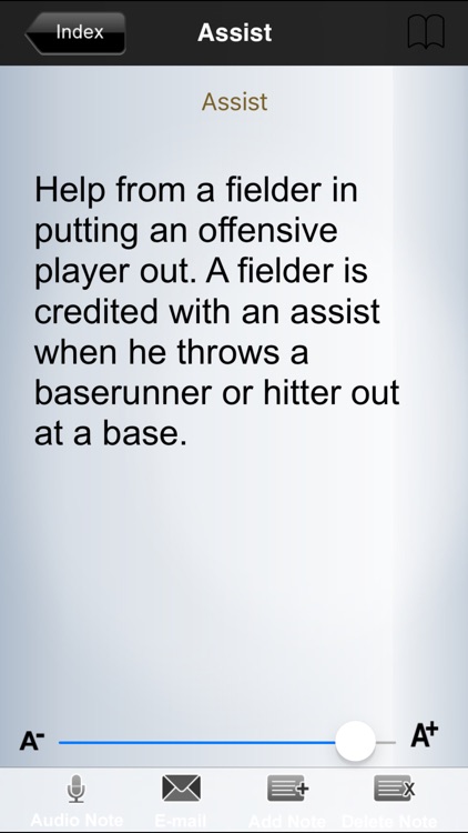 Baseball-Glossary