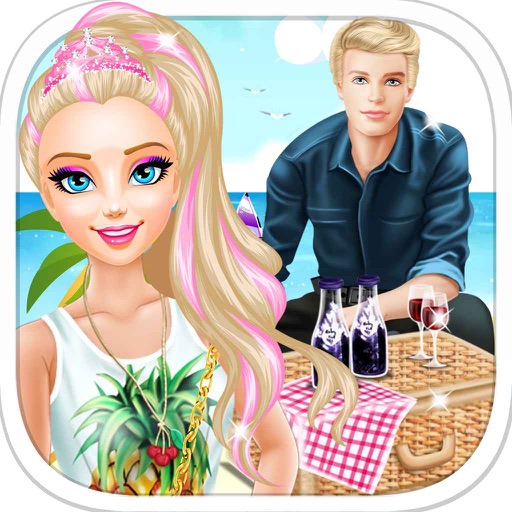 公主与男友野餐-女生换装布置&设计 icon