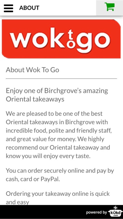 Wok To Go Oriental Takeaway screenshot-3