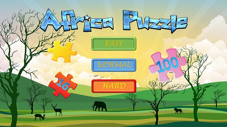 Jigsaws Puzzles Africa Game for adults and Kid