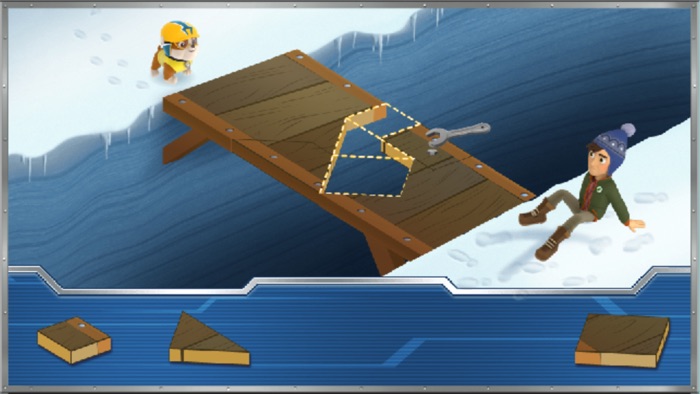 小狗狗滑雪企鹅救援 -给宝宝玩的游戏