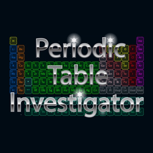 Periodic Table Investigator iOS App