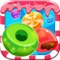 The most amazing and sugary cake match-3 game, Candy Boom Version - frozen Cookies is available now