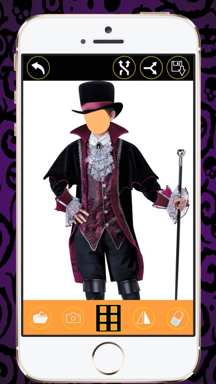 Halloween Costumes Photo Montage for Kids