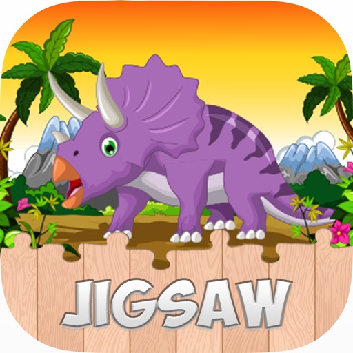 Little Dinosaur Jigsaw Puzzles Box Free Games iOS App