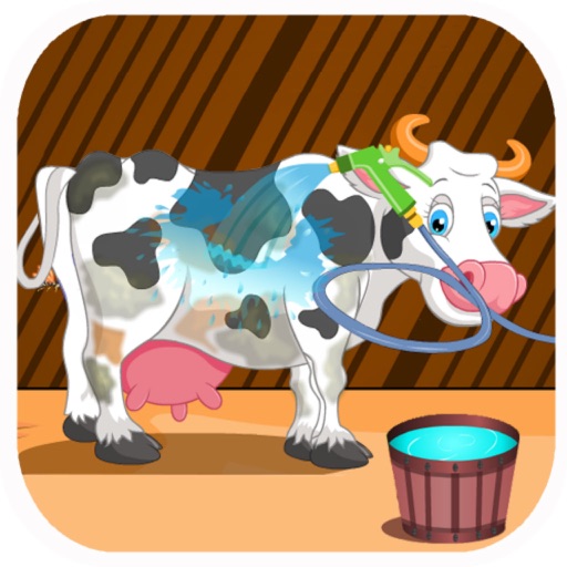 Holstein Cow Care - Pets Salon Game icon