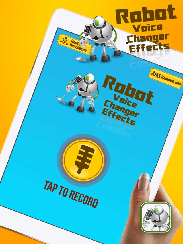 Robot Voice Effects on App Store