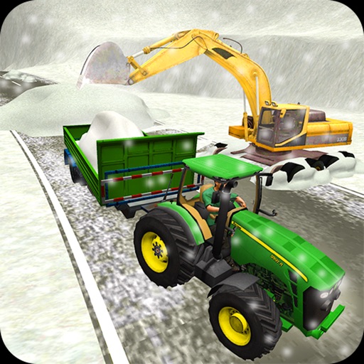 Concrete Excavator Tractor Sim - 3D Tractor Game icon