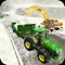 Concrete Excavator Tractor Sim - 3D Tractor Game