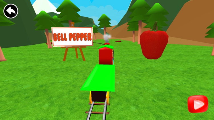 Fruits & Vegetables Train Driving Game For Kids screenshot-4