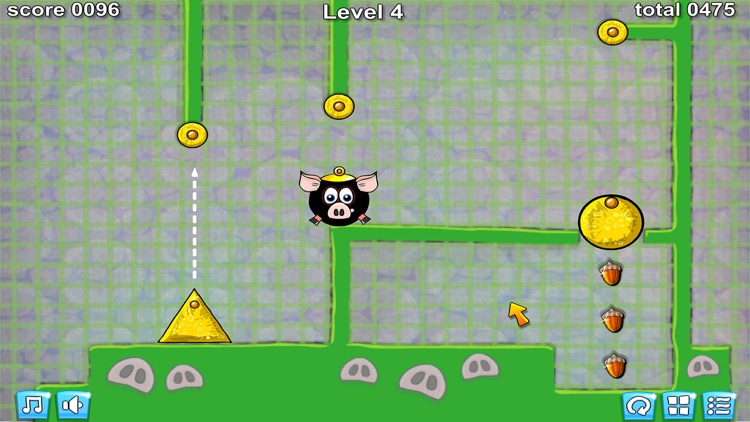 Piggy for Nuts - Physics Puzzle Game screenshot-4