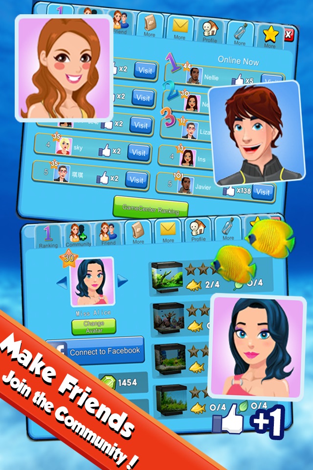 Aquarium : Fish Family Games screenshot 3