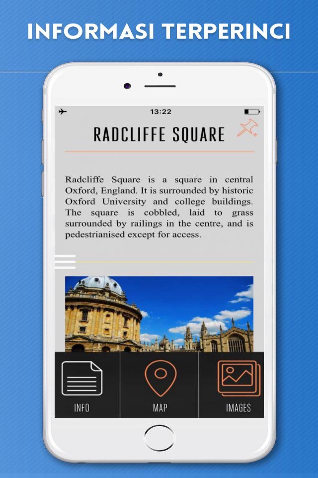 Oxford Travel Guide with Offline City Street Map screenshot 3