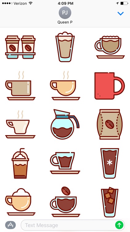 Coffee Time Stickers