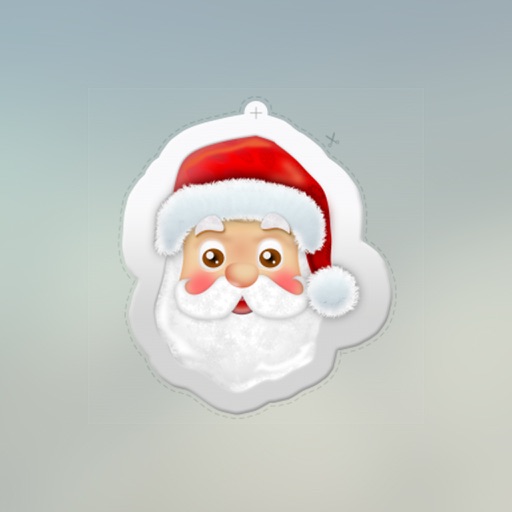 Christmas Santa Clause Sticker