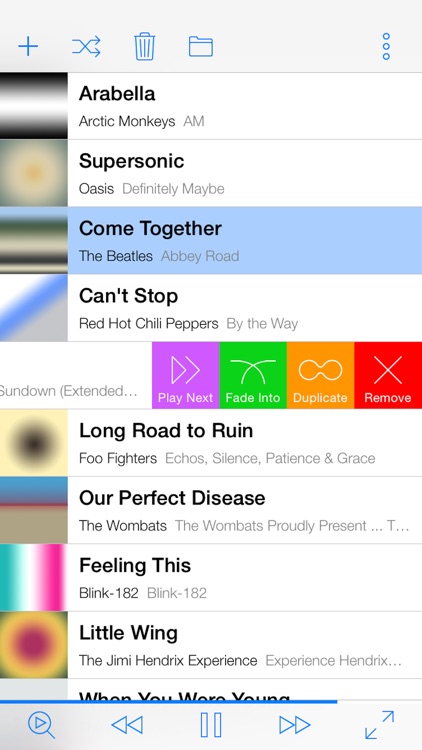 Queue - Realtime Playlisting + Crossfade