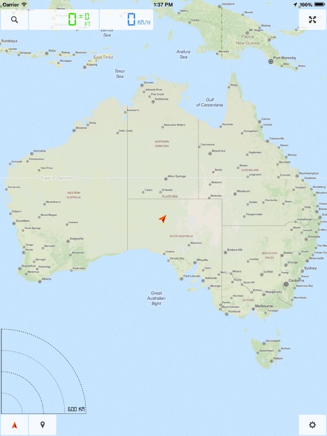澳大利亚 (澳洲) - 离线地图和GPS导航仪