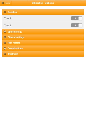 Biblioclick in Diabetes screenshot 2