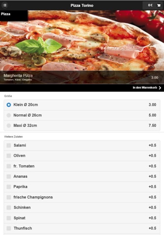 Pizza Torino screenshot 3