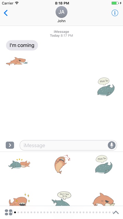 Shark Sticker screenshot-3