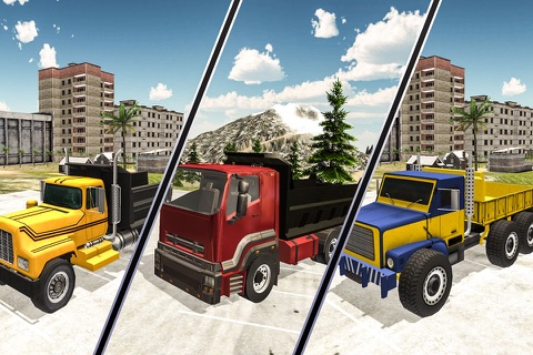Heavy Transporter Cargo Truck Driver Simulator 3D screenshot 4