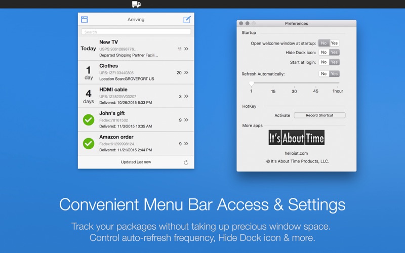 Arriving 2 - Track packages from over 100 carriers thumbnail 4