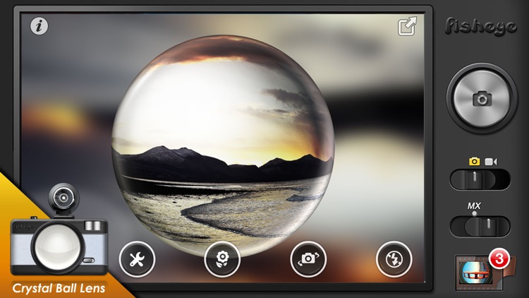 Fisheye Pro - Camera with Film, LOMO Lens, Editor