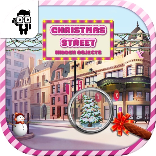 Christmas Street Hidden Objects Icon