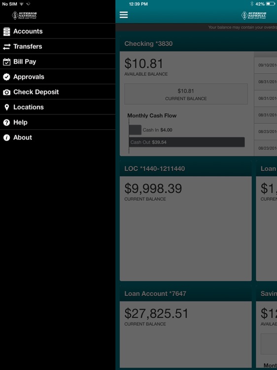 SNB Business Banking for iPad