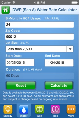 DWP Rates screenshot 4