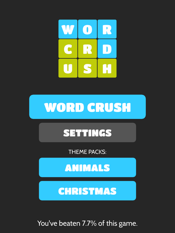 Word Crush - Brain Training Crossword Search Game screenshot