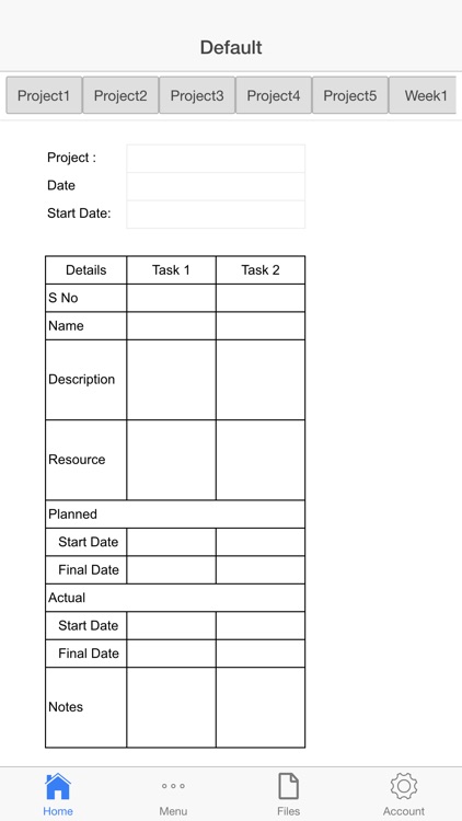 Gantt Schedule