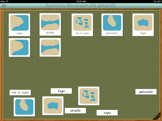 Forme di terra e d’acqua - Montessori Geografia(圖4)-速報App