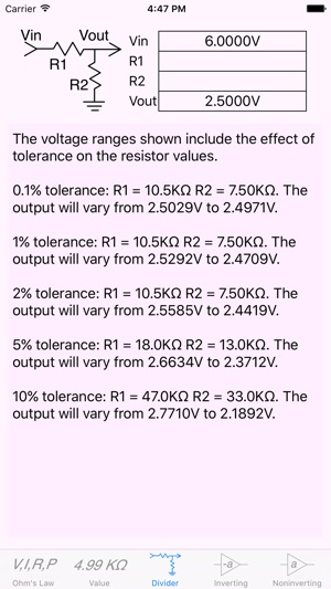 Standard Values