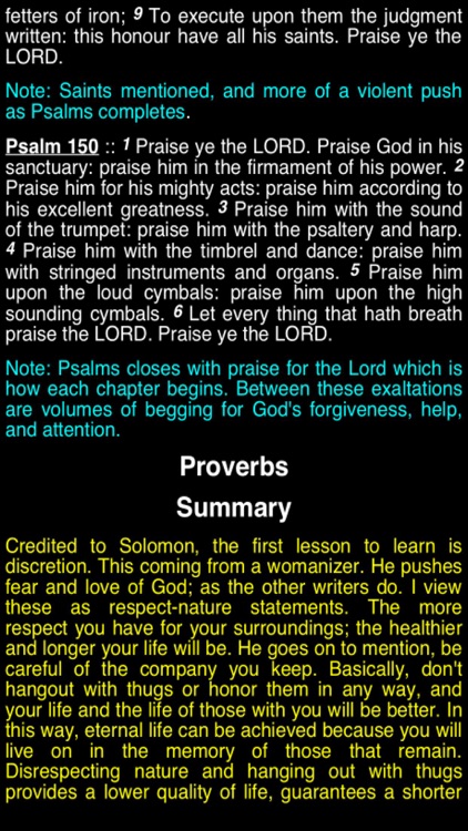 Summary King James Bible (part 5) screenshot-3