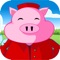 The Three Little Pigs is a talking and interactive kid's moral story book with attractive NATIVE voice narration