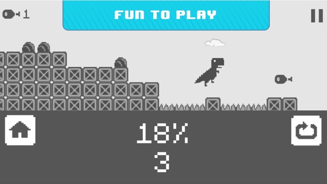 Jura Runner - The Jumping Chrome Dinosaur Game(圖2)-速報App