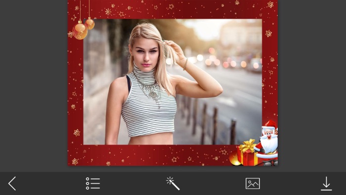 Xmas Picture Frames - Pic Editor for YourMoments
