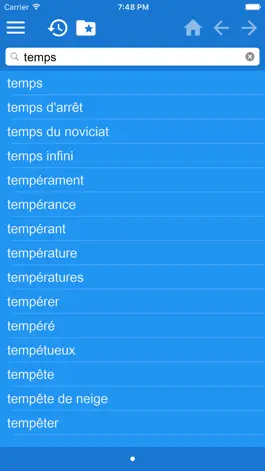 Game screenshot Dictionnaire Français Portugais mod apk