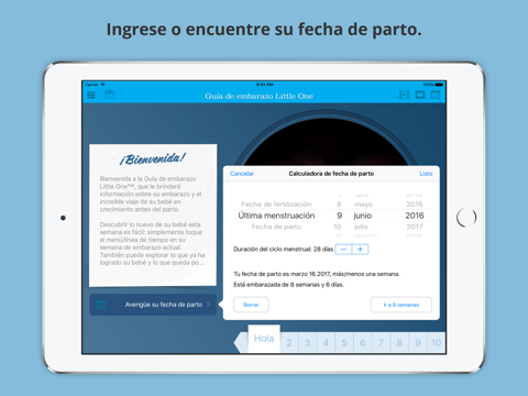 Guía de embarazo Little One screenshot 3