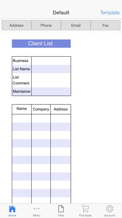Client List