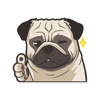 Cute Pug Sticker Pack for iMessage