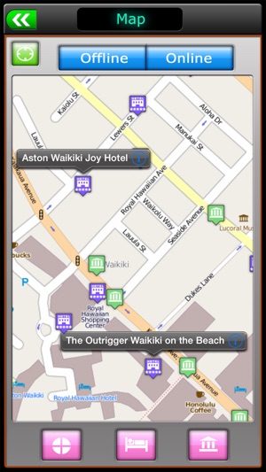 Honolulu Offline Map Travel Guide(圖2)-速報App