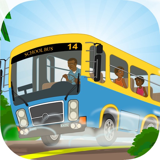 Crazy Town School Bus Racing Pro iOS App